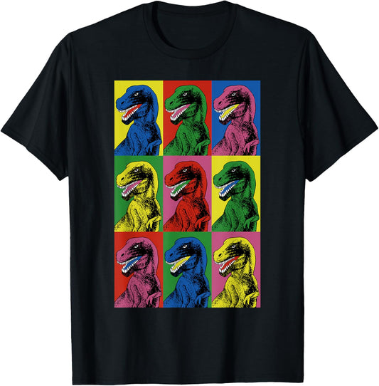 Vintage Dinosaur T Rex Shirt For Boys Toddler Girls Birthday T-Shirt