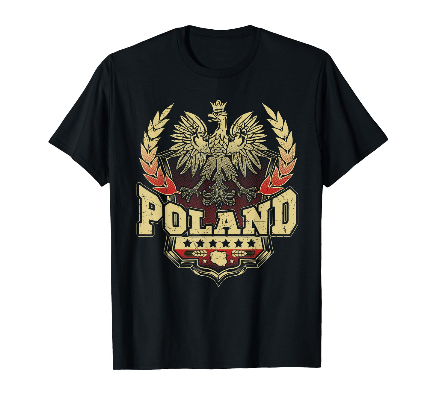 Dyngus Day Shirt Poland Polish Pride Vintage Eagle Drinking T-Shirt