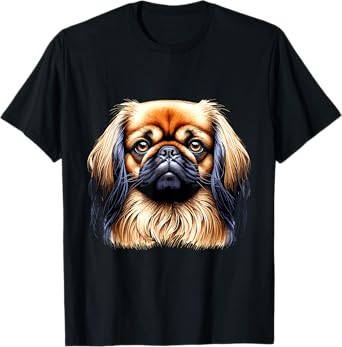 Dog Face - Pekingese Men Women Kids T-Shirt