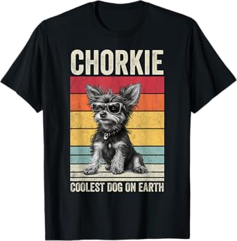 Chorkie Coolest Dog On Earth, Vintage Chorkie T-Shirt