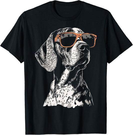 German Shorthaired Pointer Dog Artwork T-Shirt