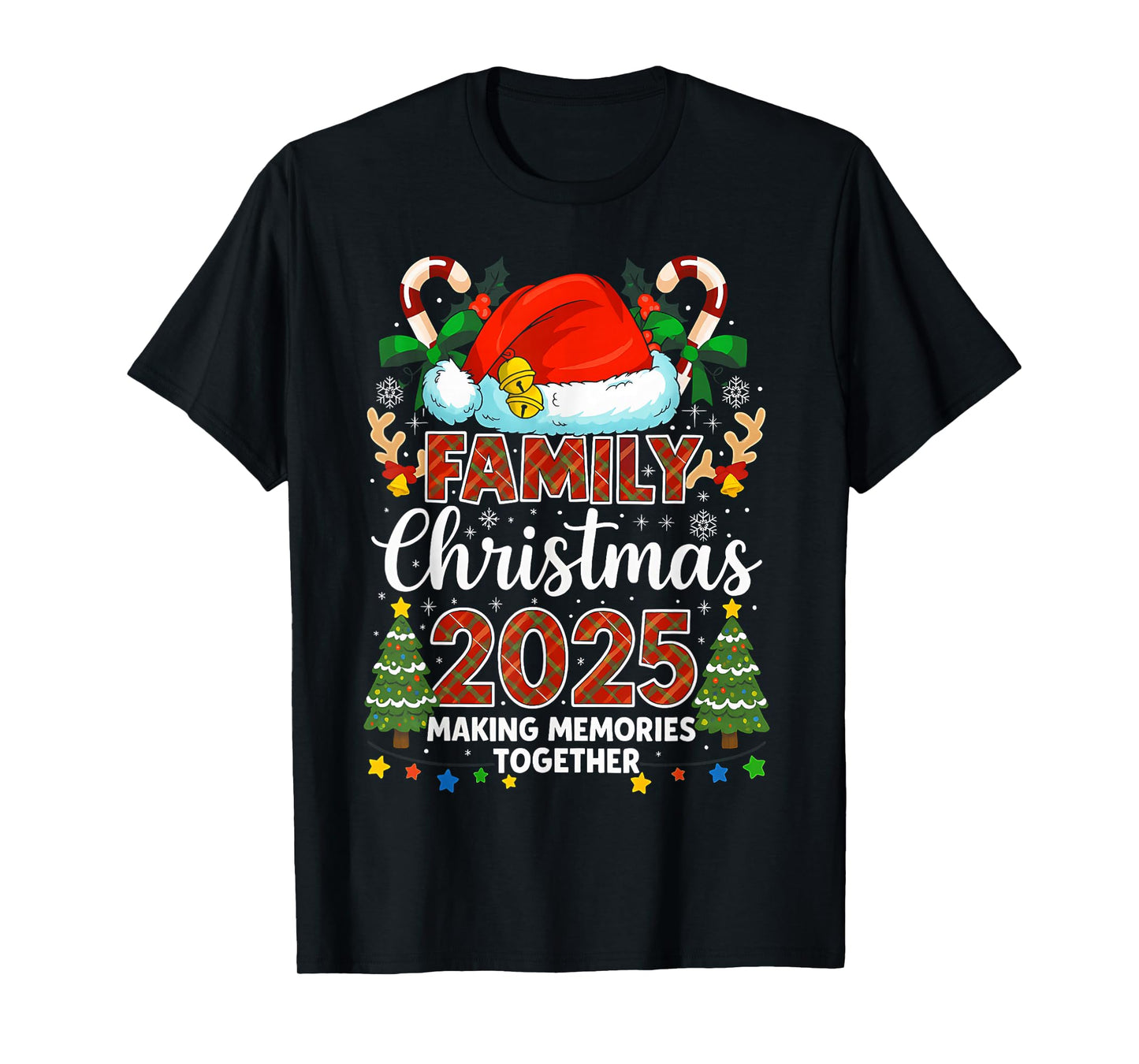 Family Christmas 2025 Matching Family Christmas Xmas Squad T-Shirt