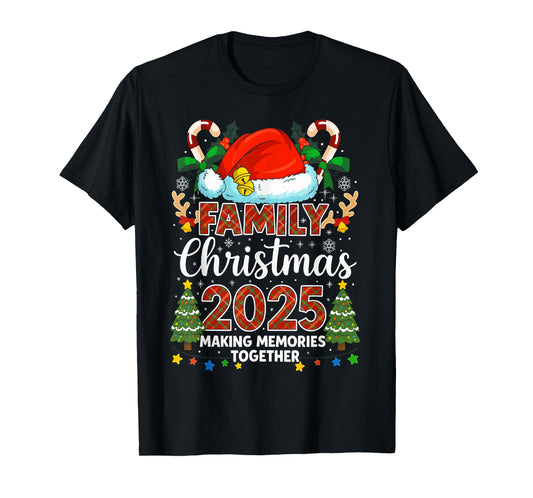 Family Christmas 2025 Matching Family Christmas Xmas Squad T-Shirt