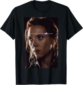 Marvel Avengers: Endgame Black Widow Poster T-Shirt