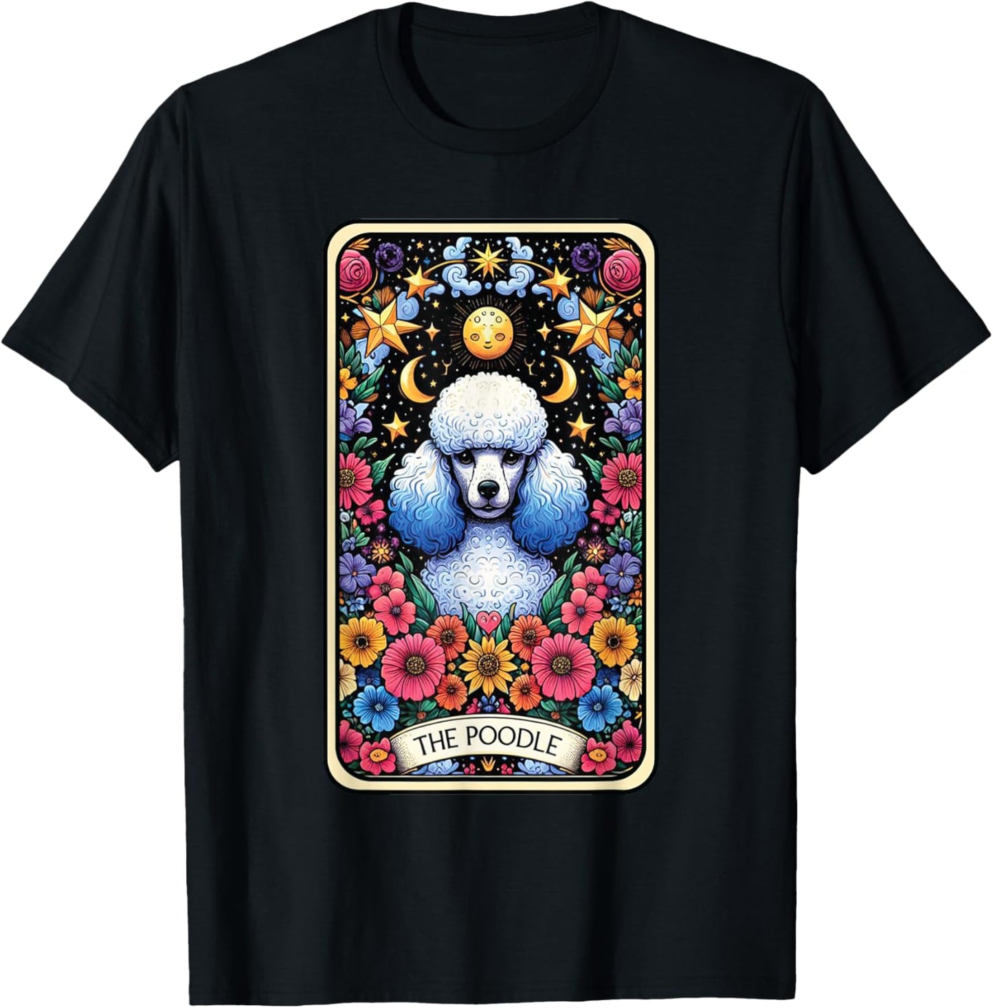 The Poodle Dog Tarot Card T-Shirt