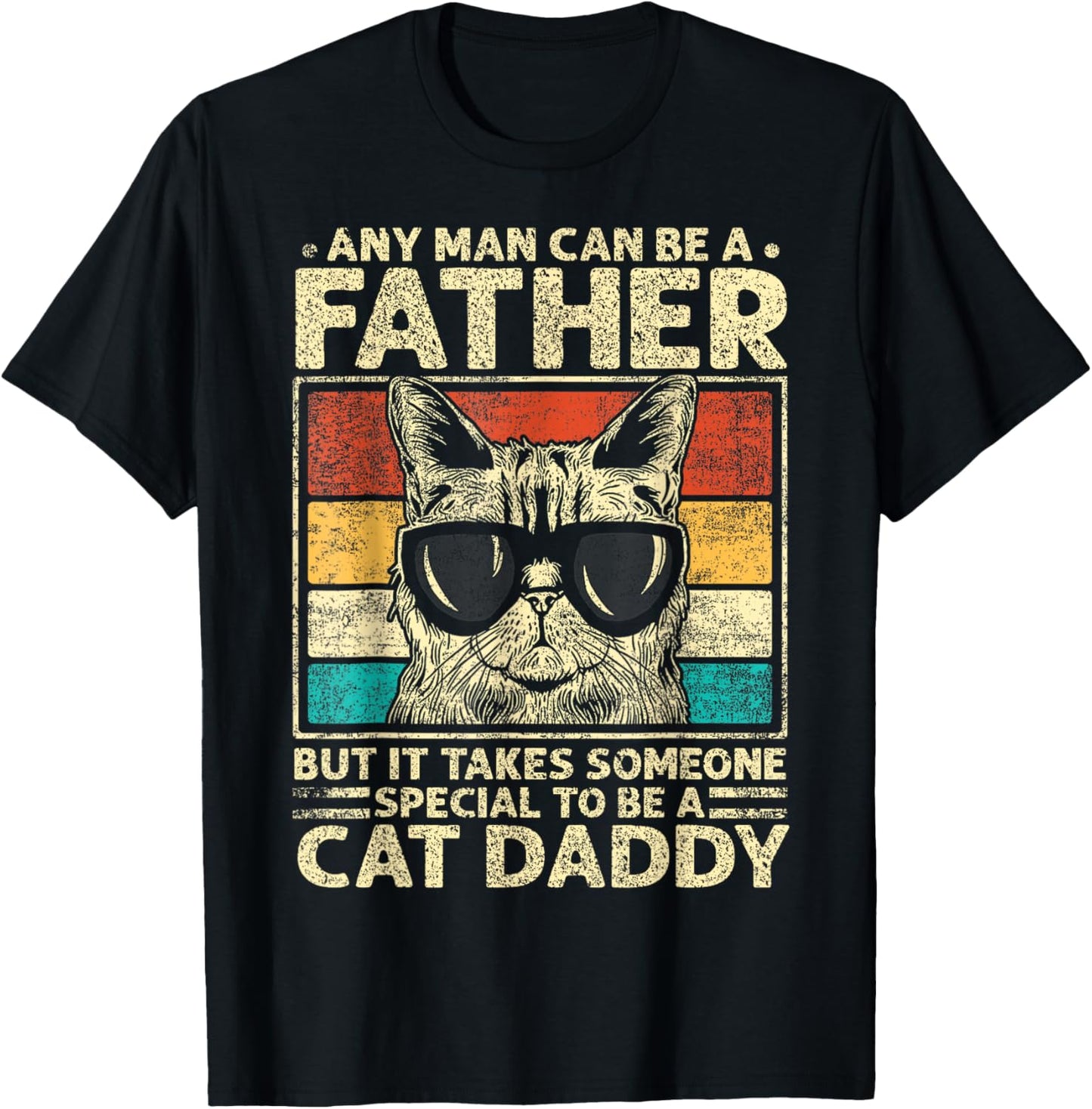 Funny Cat Dad T-Shirt