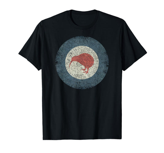 Air force Roundel of New Zealand distressed T-Shirt