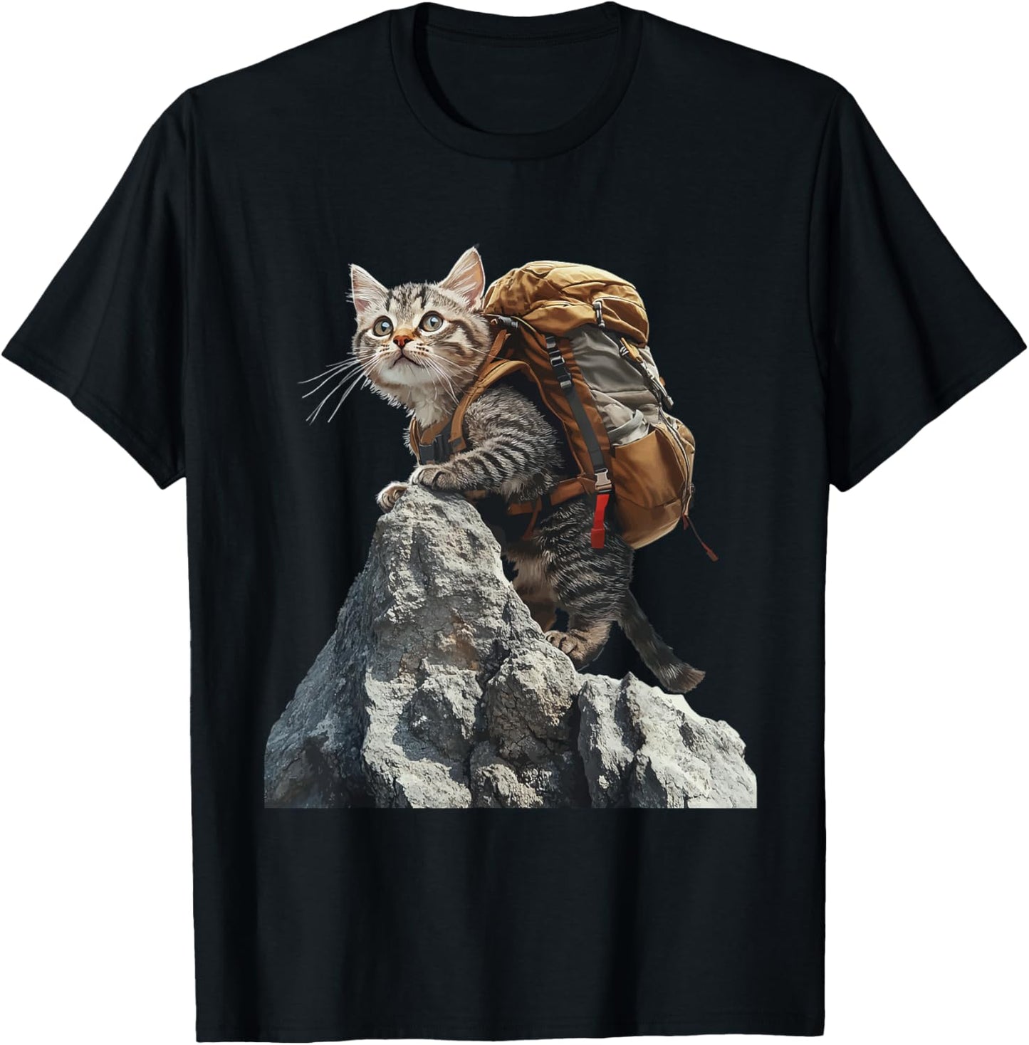 Cat Hiking T-Shirt