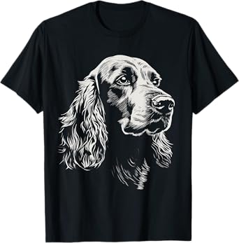 Cocker Spaniel Graphic Pet Art Dog Cocker Spaniel T-Shirt