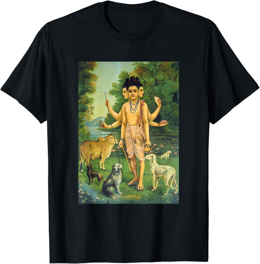 Dattatreya by Raja Ravi Varma (1910) T-Shirt