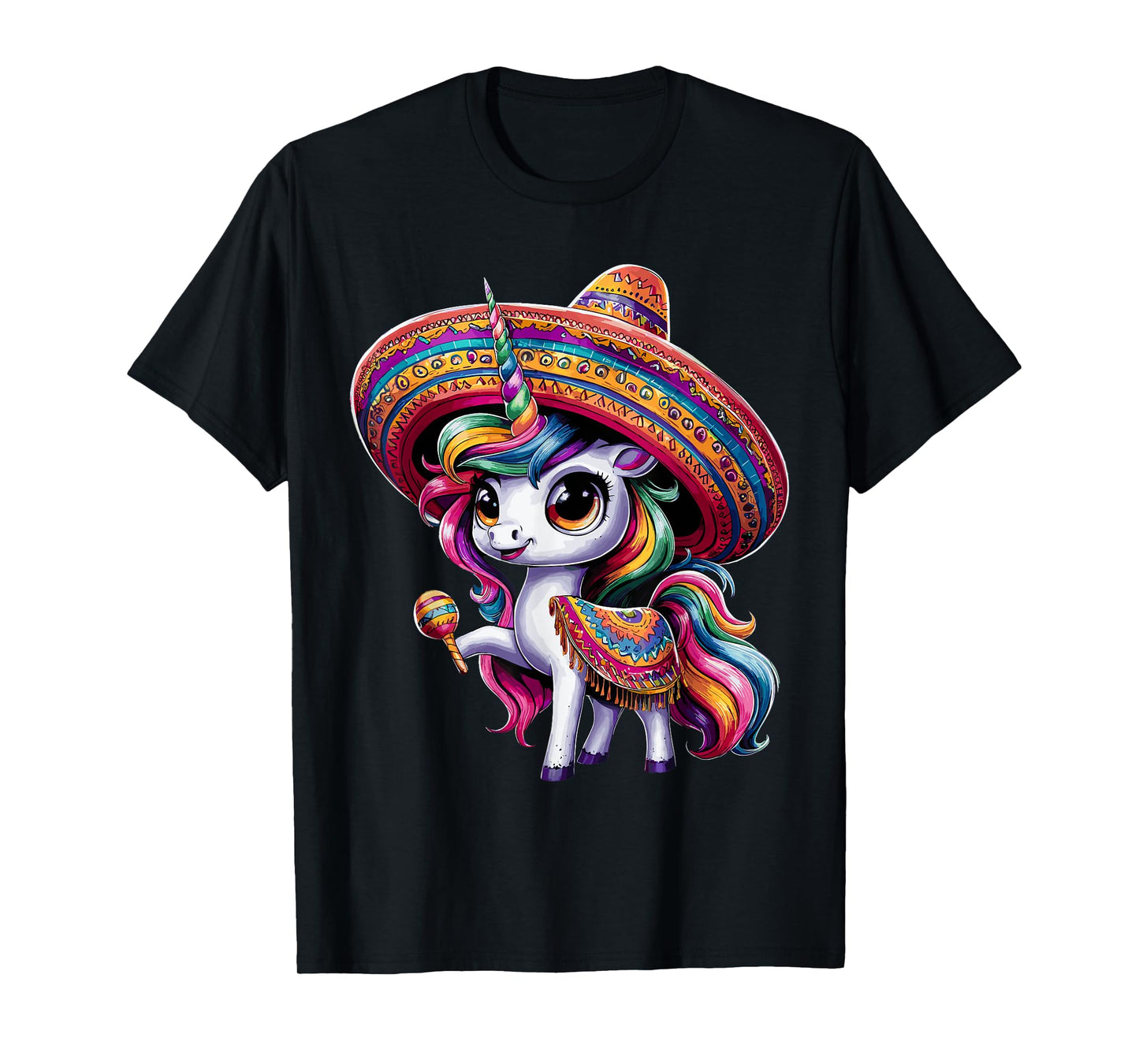 Cinco de Mayo Mexican Unicorn T-Shirt