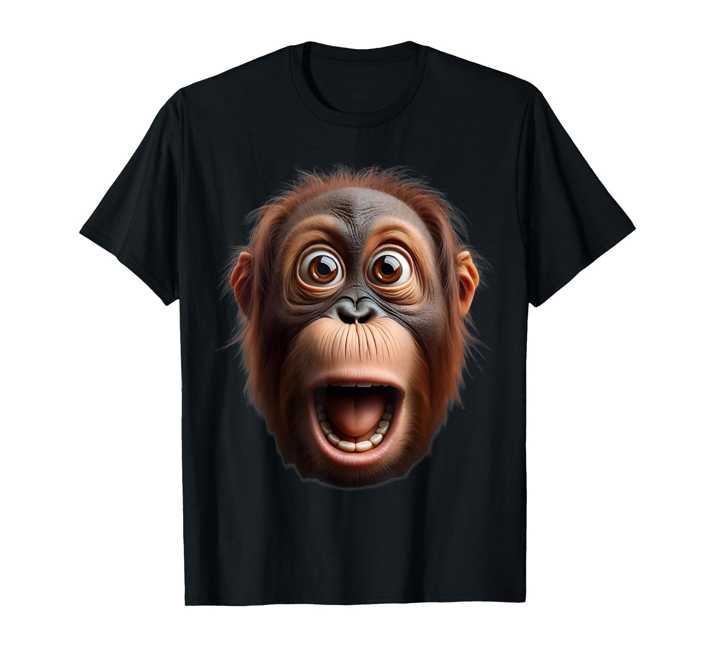 Funny Monkey Face orangutan T-Shirt