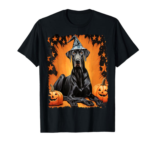 Great Dane Halloween Dog T-Shirt