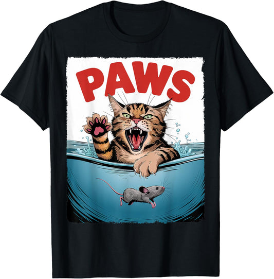 Parody Cat Mouse Kitten Gifts For Cat Lover Cat Mom Cat Dad T-Shirt