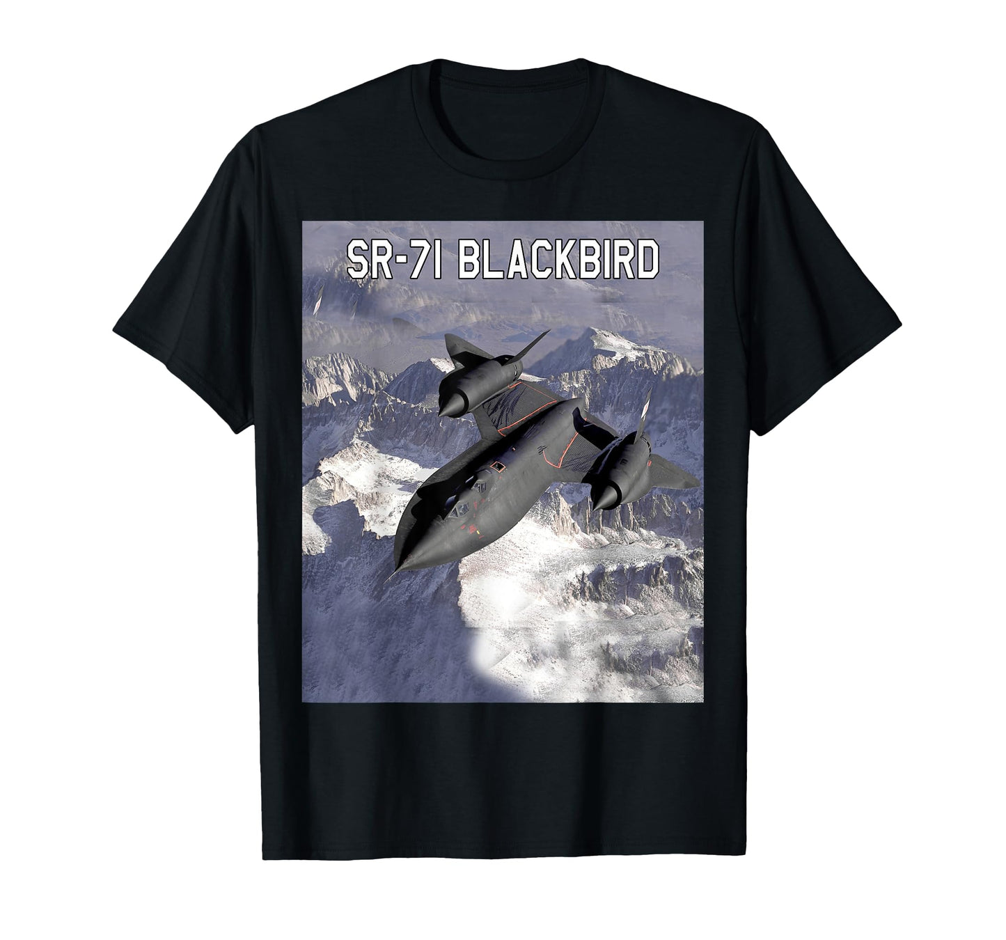 SR-71 Blackbird Reconnaissance Aircraft T-Shirt