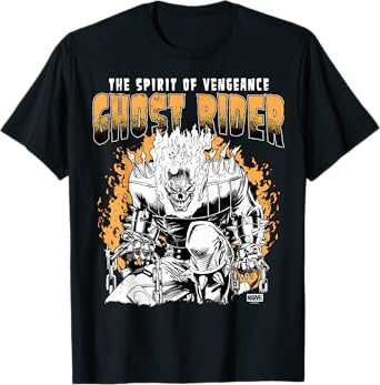 Ghost Rider - Grunge T-Shirt