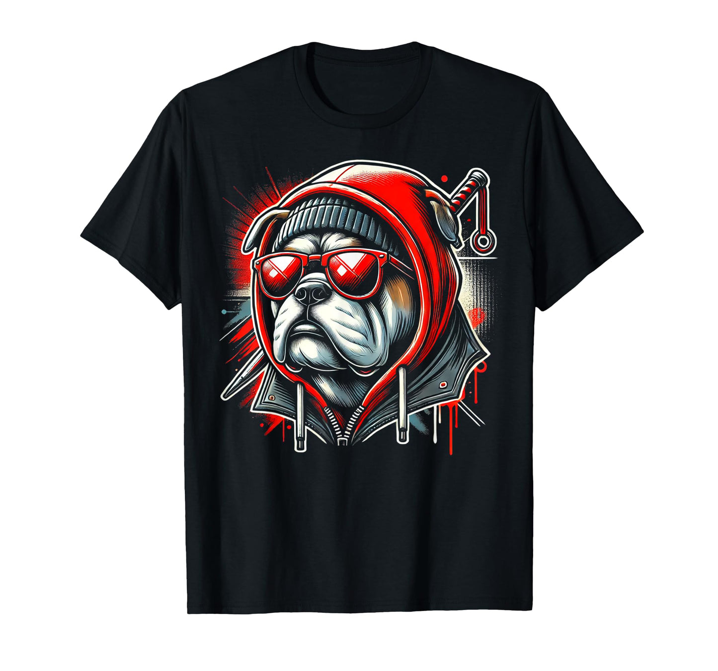 Graphic Bulldog Animal Cute Dogs T-Shirt for Men Women Kids