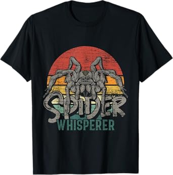 Spider Whisperer Retro Spider T-Shirt