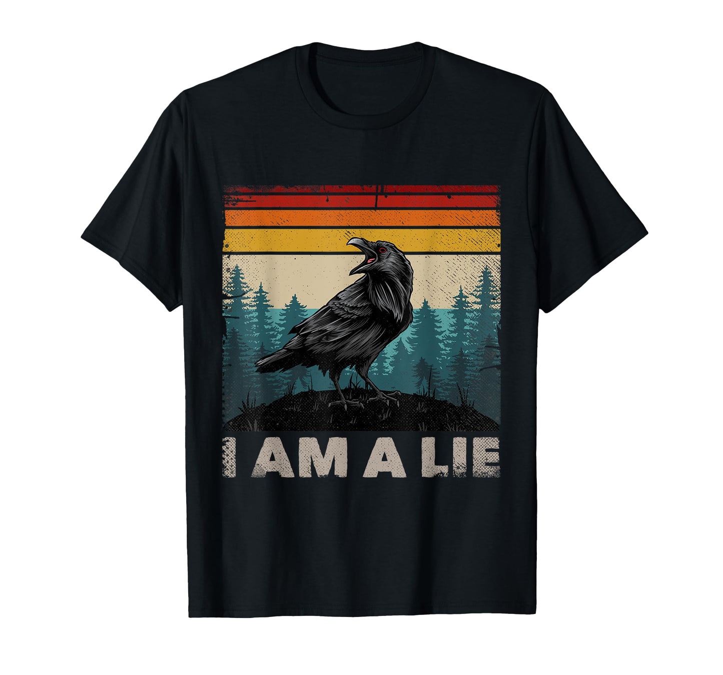 I Am A Lie Birds Not Real Funny Meme T-Shirt