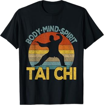 Vintage Tai Chi Chinese Martial Arts Taiji Retro T-Shirt