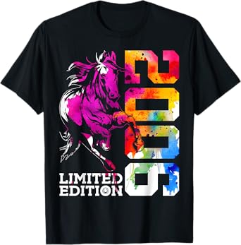 LIMITED EDITION 2006 RIDING HORSE 19TH BIRTHDAY T-Shirt