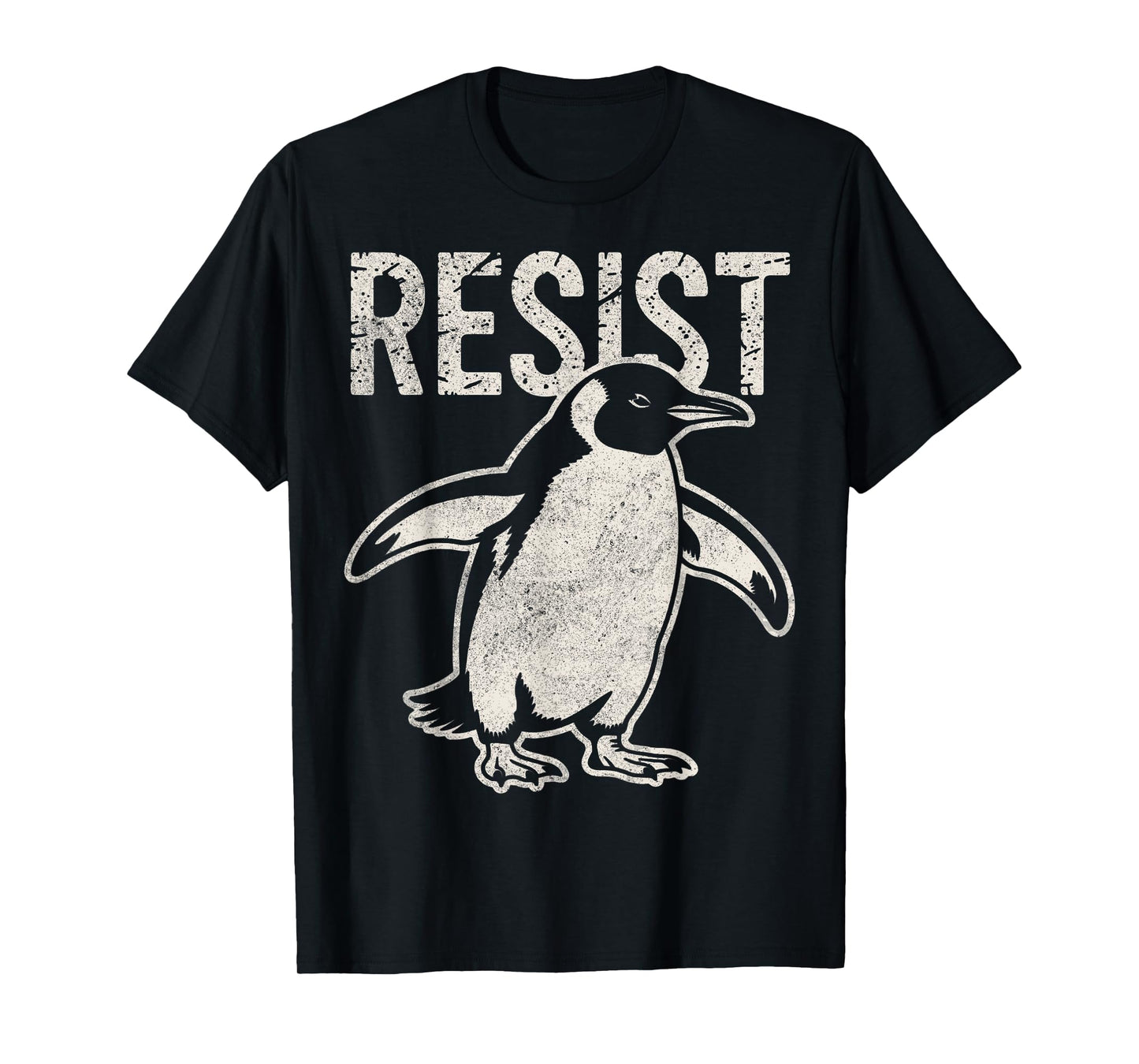 Penguin Protest Activism Resist T-Shirt
