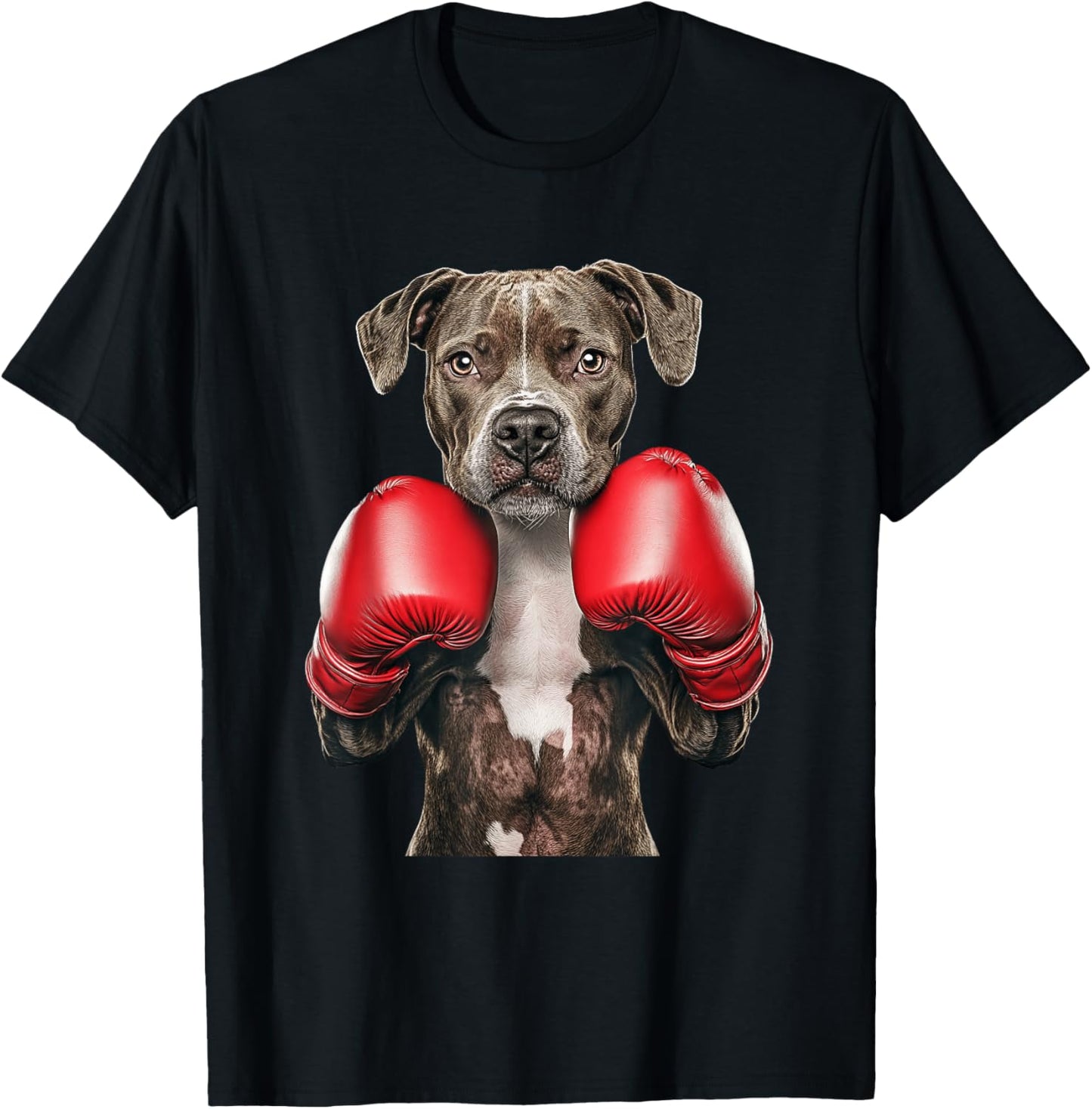 American Staffordshire Terrier Boxing T-Shirt