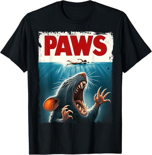 Paws Rat Funny Parody Movie Mouse Lover Gifts T-Shirt