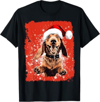 Dachshund Christmas T-Shirt
