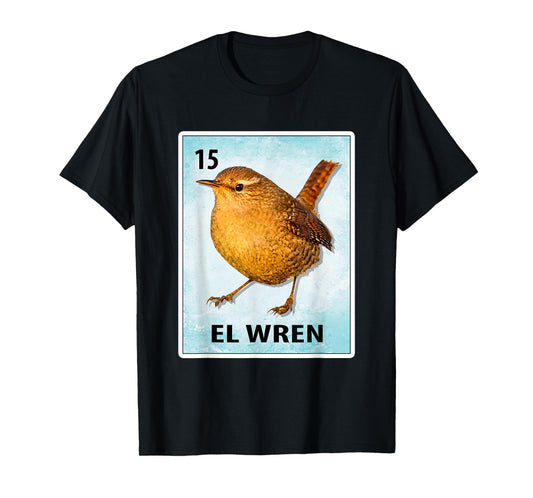El Wren Mexican Wren Cards T-Shirt