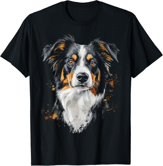 Australian Shepherd Dog Graphic Pet Australian Shepherd T-Shirt