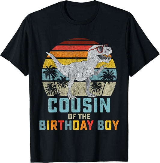 Cousin Dinosaur Boy of the Birthday Boy Matching Family T-Shirt