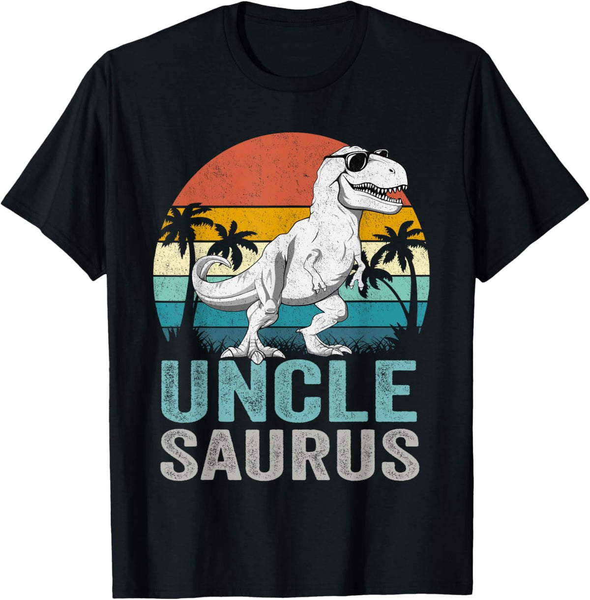 Unclesaurus T Rex Dinosaur Uncle Saurus Family Matching T-Shirt