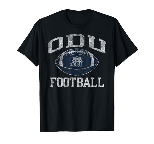 Old Dominion Monarchs Football Intensity Navy T-Shirt