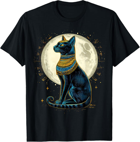 Egyptology Bastet Cat Ancient Egypt Egyptian God Tutankhamun T-Shirt