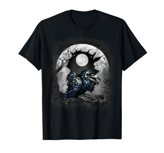 Mystical Halloween Raven Raven Crow Crow Women Men T-Shirt