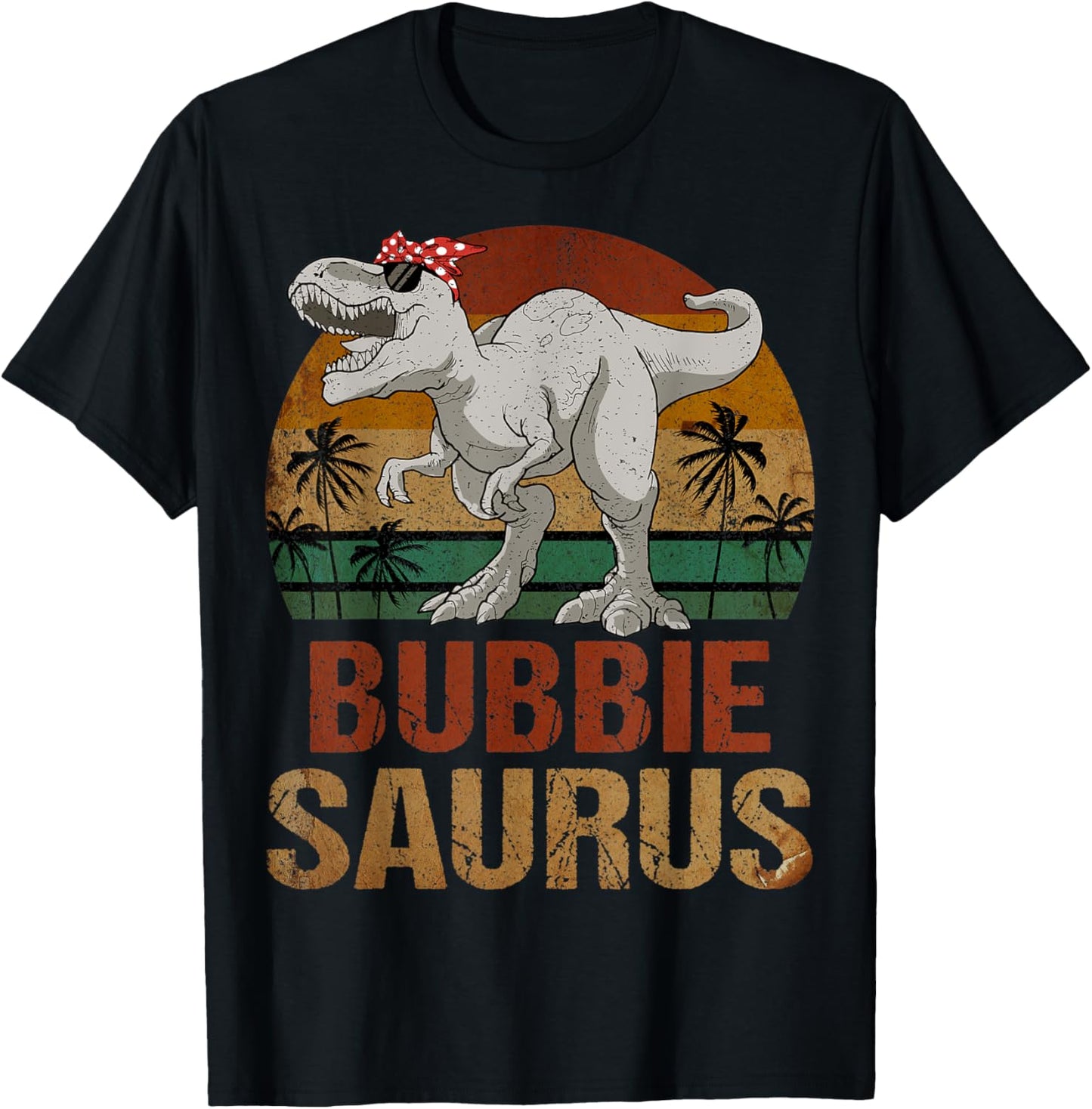 Bubbiesaurus Dinosaur Bubbie Saurus Vintage Mother's Day T-Shirt