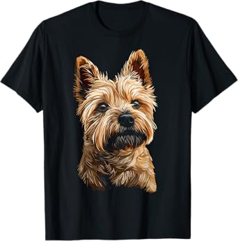 Cairn Terrier Dog Graphic Pet Art Cairn Terrier T-Shirt for Men Women Kids