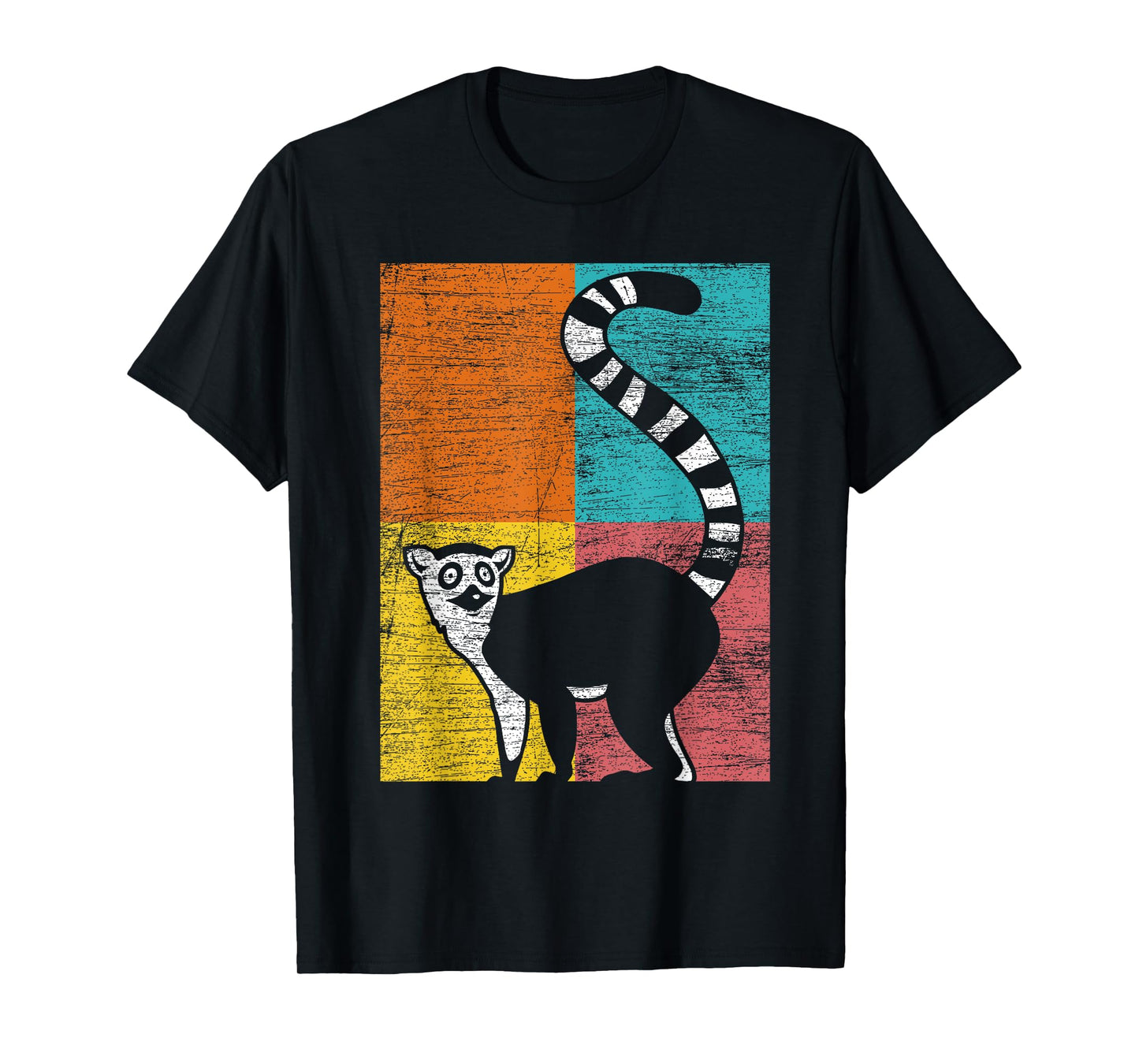 Madagascar Monkey Animal Lemur T-Shirt