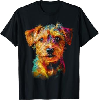 Norfolk Terrier Dog Graphic Pet Artwork Norfolk Terrier T-Shirt for Men Women Kids