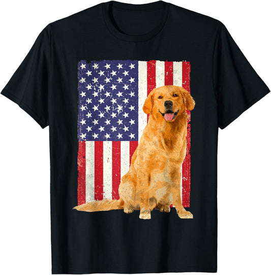 Golden Retriever Design For Men Women Golden Retriever Lover T-Shirt