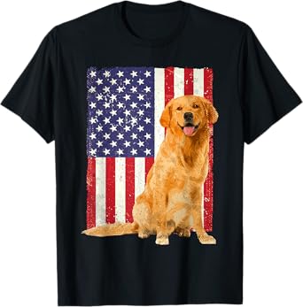 Golden Retriever Design For Men Women Golden Retriever Lover T-Shirt