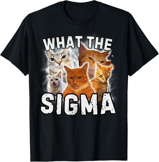 Erm, What the Sigma? Sill Cat Funny T-Shirt