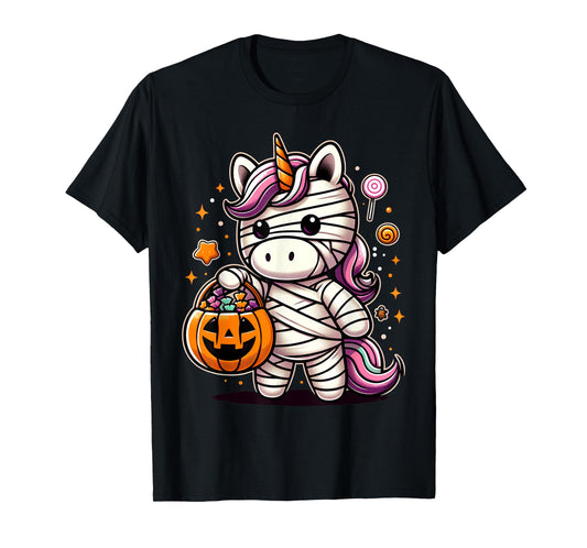 Cute Unicorn Halloween Costume Toddler Kids Boys & Girls T-Shirt