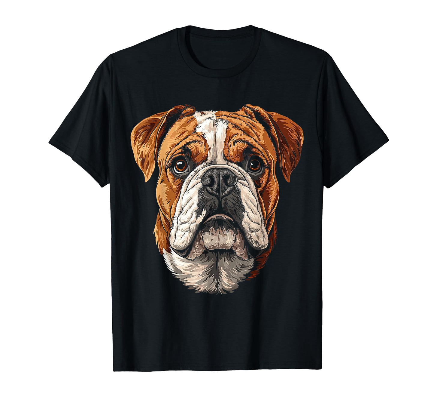 British Bulldog Dog Graphic Pet Art British Bulldog Men Women Kids T-Shirt