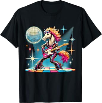 Aesthetic Horse Disco T-Shirt