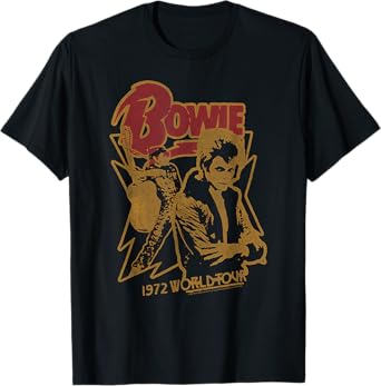David Bowie - 1972 World Tour T-Shirt