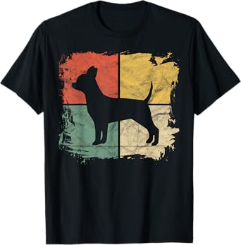 Square Retro Chihuahua Owner Gift Dog Parent Dad Chi-chi Mom T-Shirt