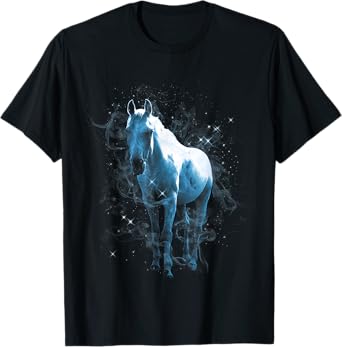 White Horse Shirt for Ladies - T-Shirts with Horses on Them T-Shirt