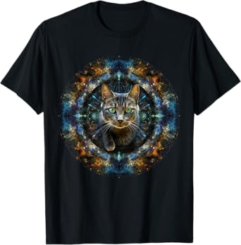 Cat Artwork Fantasy - Cat Motif Animal Cat T-Shirt for Men Women Kids